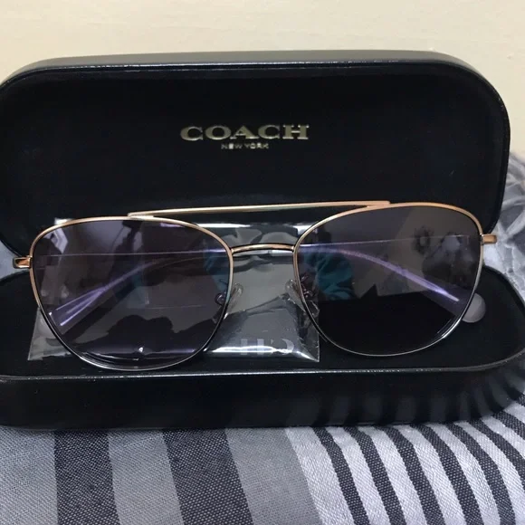 Coach Sunglasses HC7107 two tone HC7107 L1110 Sunglasses - Coach Authorized Retailer  main image 3